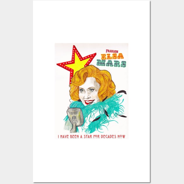 ELSA MARS Wall Art by RobertRedART